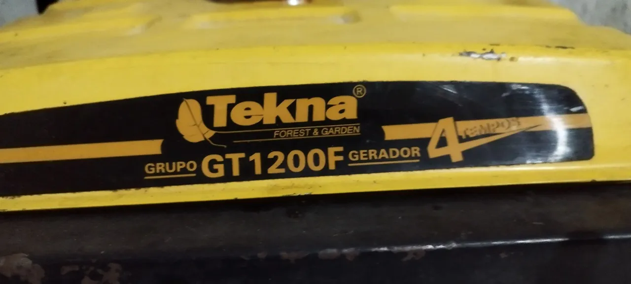 Gerador Tekna GT1200F - Grupo, 4 Tempos