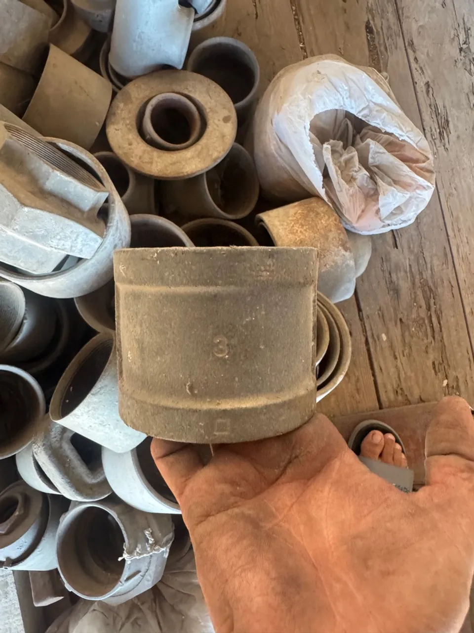Luva Galvanizado 3 polegadas TUPY