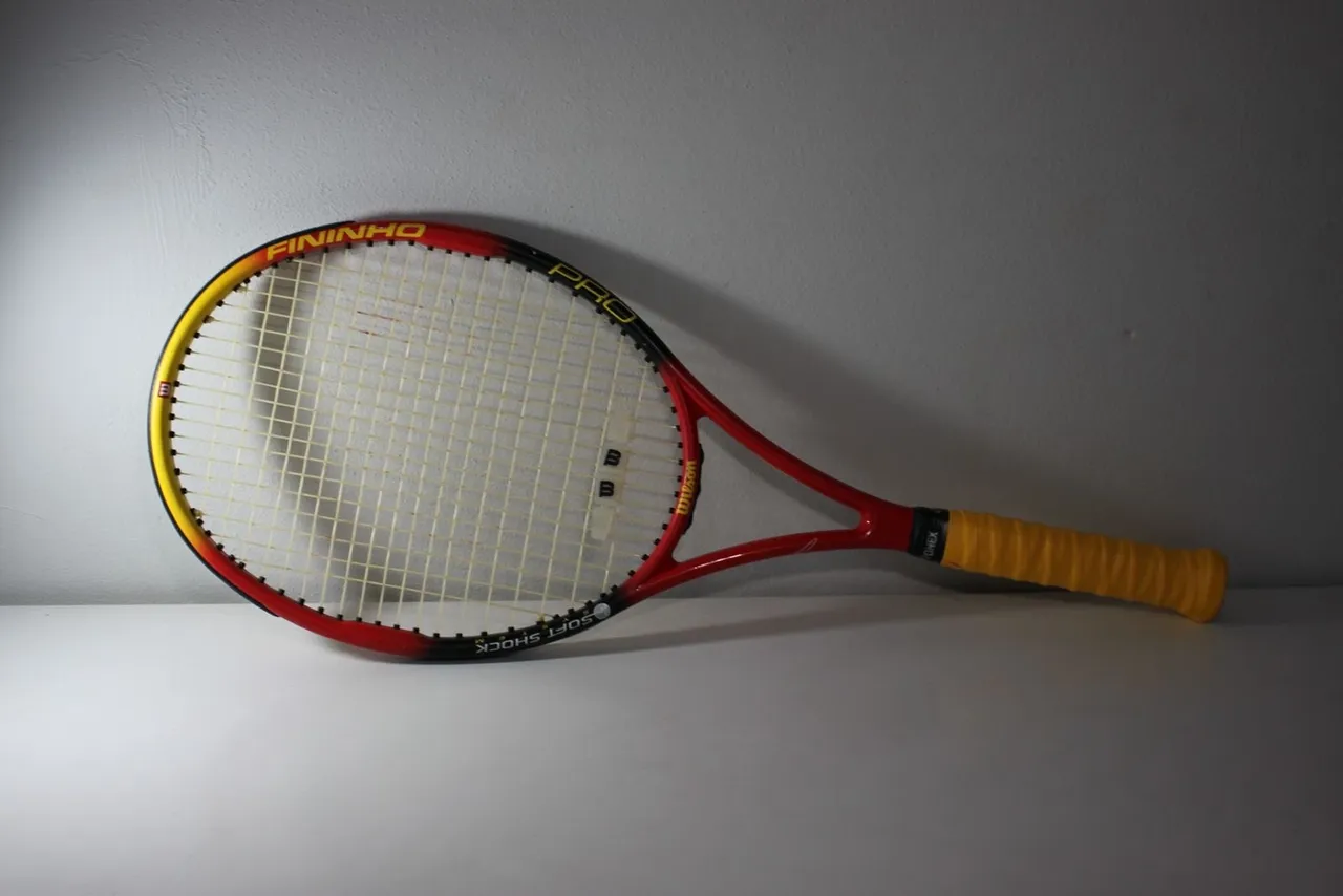 Raquete Wilson Soft Shock | Fininho Pro | Estado de nova | com bolsa | Campinas/SP