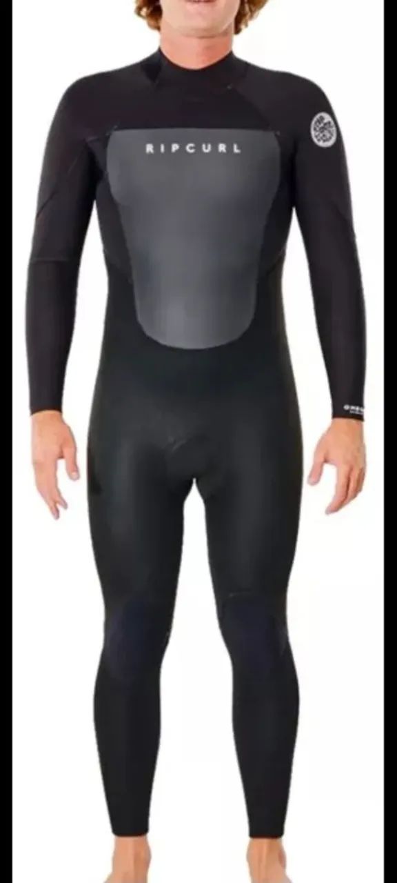 Long John Rip Curl Omega 3/2 Back Zip agora 100% selado novo! - Foto 3