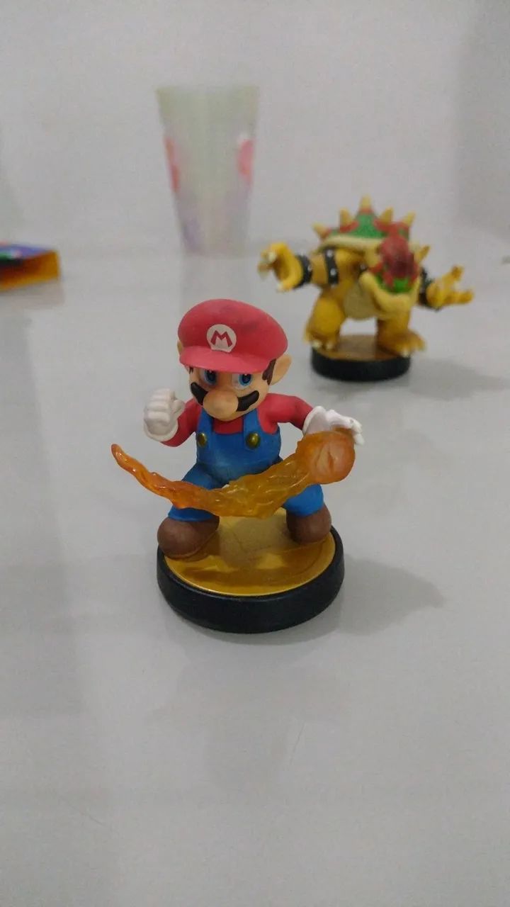Boneco Mario Super Smash Bros Amibos