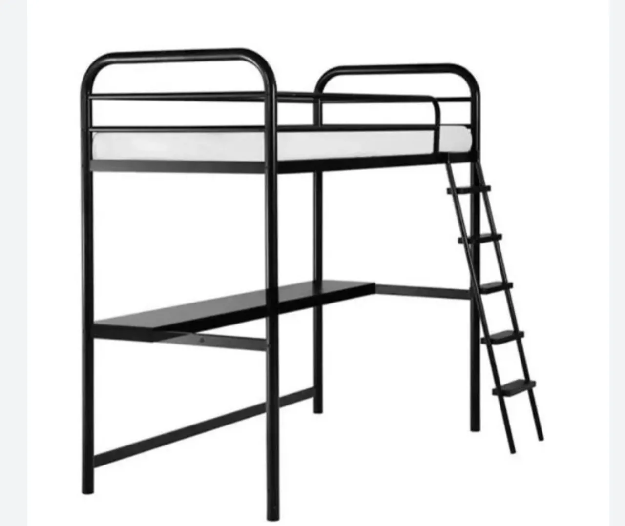 Cama Beliche com Escrivaninha tok stok- acompanha colchão de mola