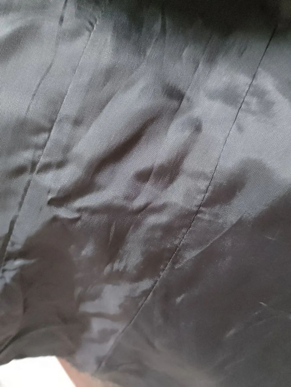 Blazer cinza com detalhe em renda. EM EXCELENTE ESTADO E QUALIDADE  - Foto 4
