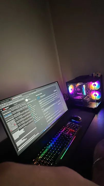 Oferta! PC Gamer Completo com Monitor 180hz