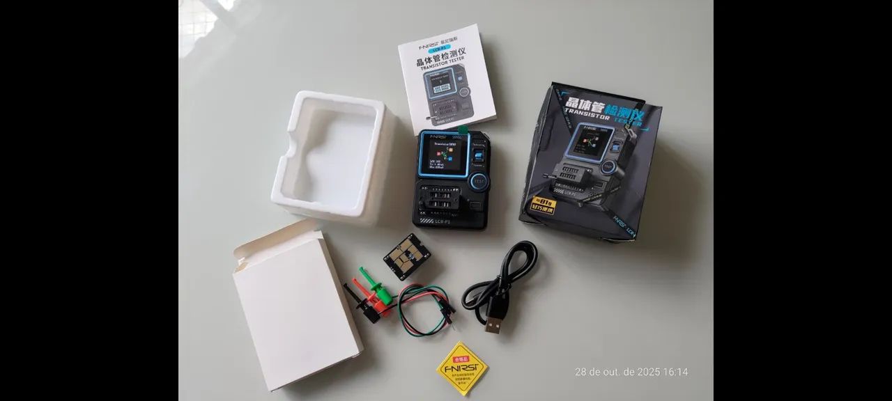 Testador de componentes FNIRSI LCR-P1 Produto Novo  - Foto 2