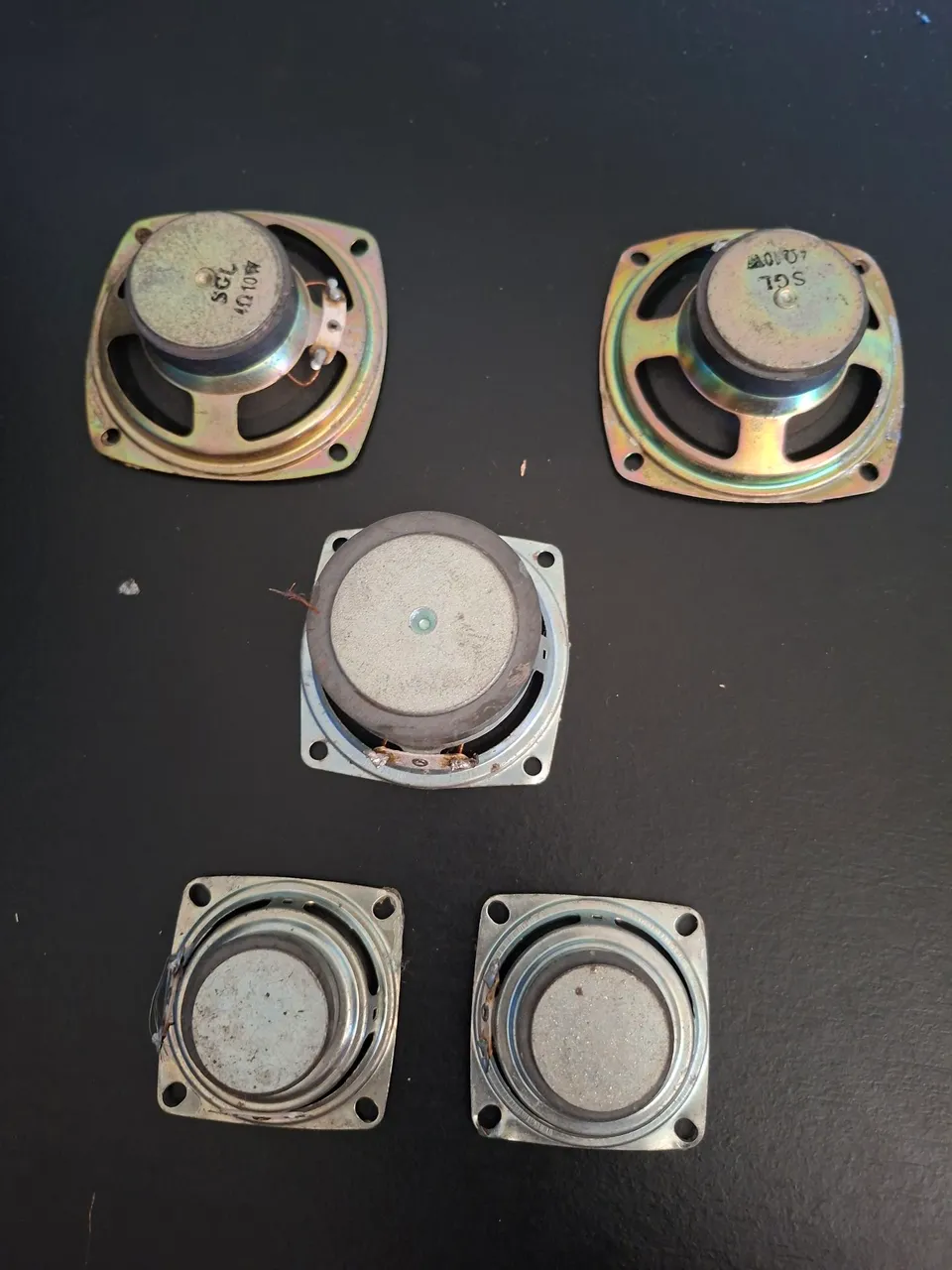 Alto-falantes para projetos de áudio - 5 unidades