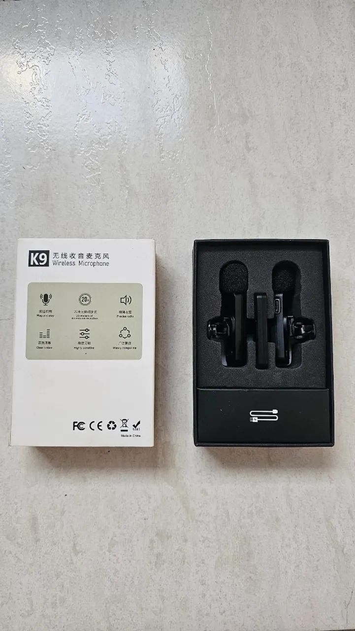 Vendo Microfone sem fio para celular (entrada tipo C) - Foto 3
