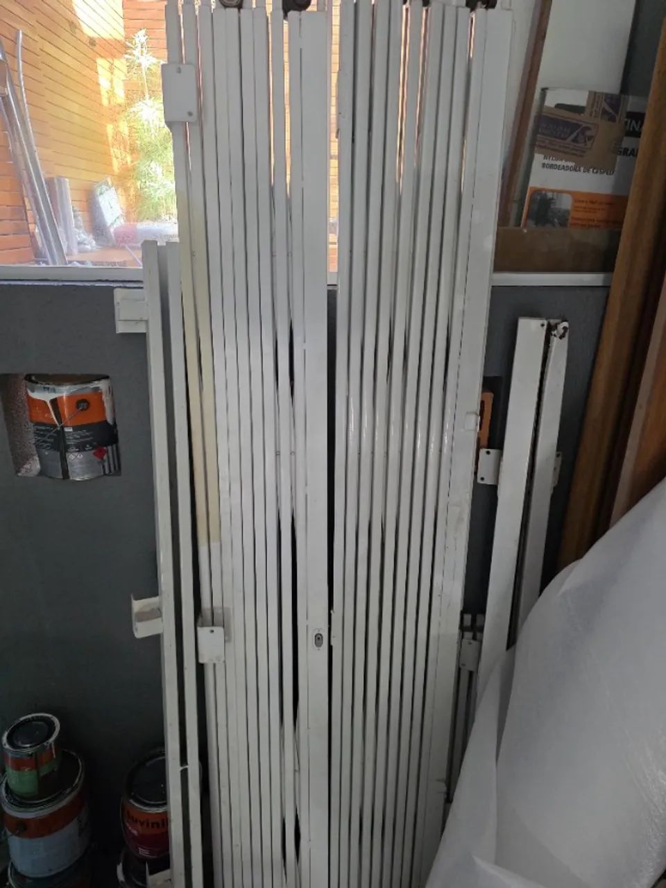 Pantográfica Porta  1,80 larg x 2,10 alt - Foto 2