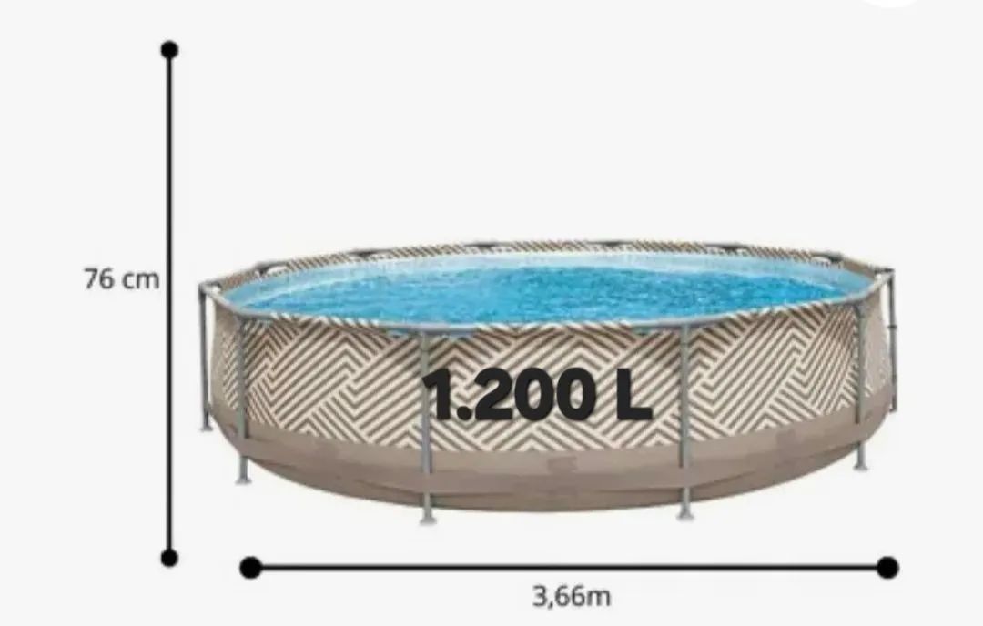 Piscina 7.200 litros - Foto 3