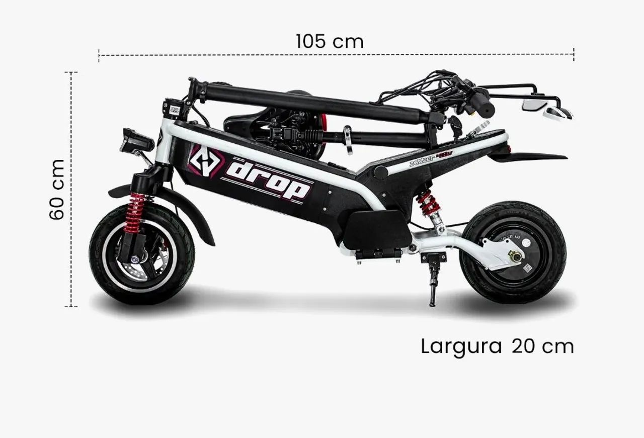 Patinete elétrico Drop 48v 800w - Foto 6