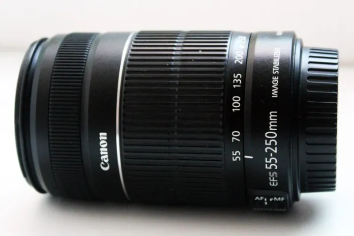 lente Canon EF-S 55-250mm