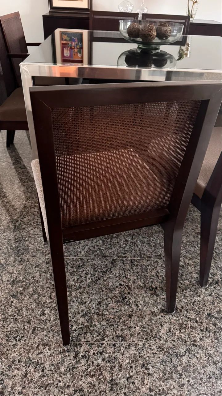 Vendo mesa c 8 cadeiras  - Foto 3