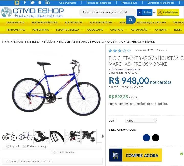 Bicicleta Houston Foxer Hammer  - Foto 2