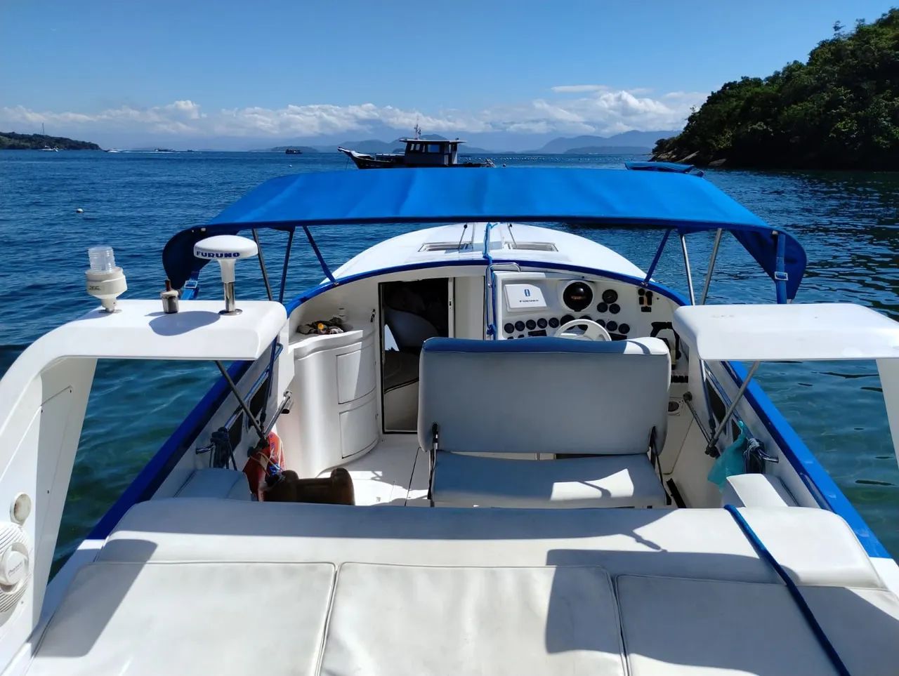 Lancha Scarab Intermarine 38 2x Volvo Cad 42 - Foto 4