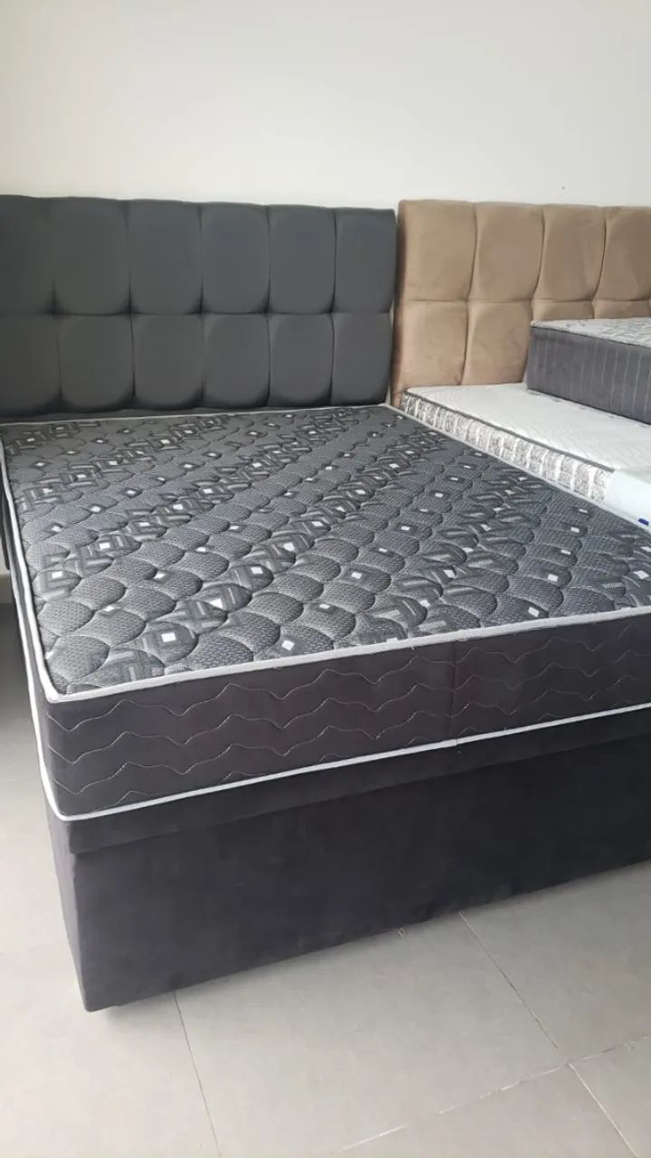 CAMA CASAL MOLAS ENSACADAS COM ENTREGA GRÁTIS