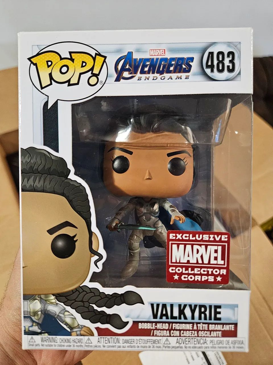 Funko Pop! Valkyrie - Avengers Endgame - Marvel Collector Corps #483