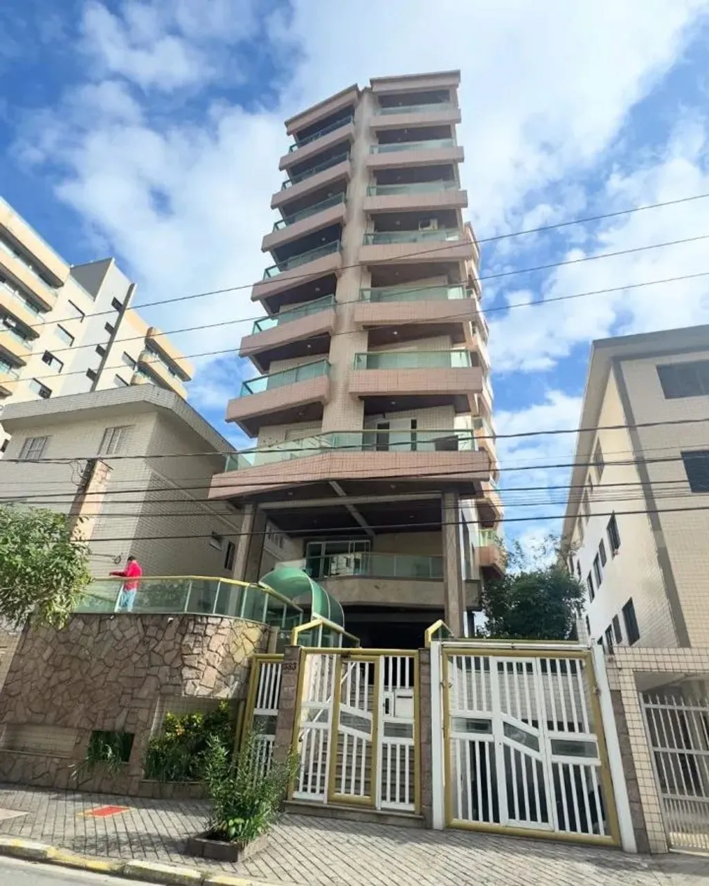 Apartamento para Venda em Praia Grande, Tupi, 1 dormitório, 1 banheiro, 1 vaga