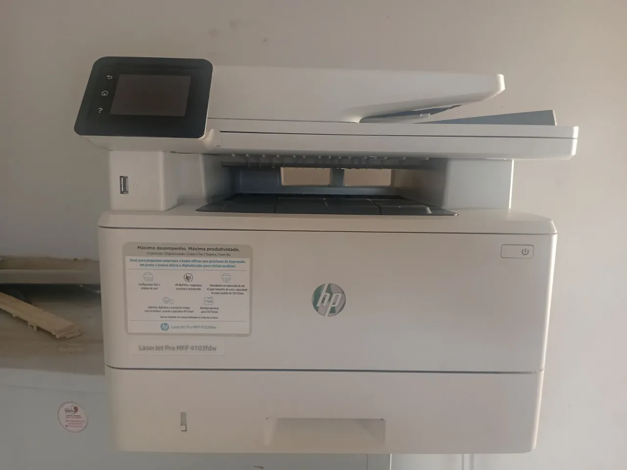 Multifuncional HP LaserJet Pro MFP 4103fdw