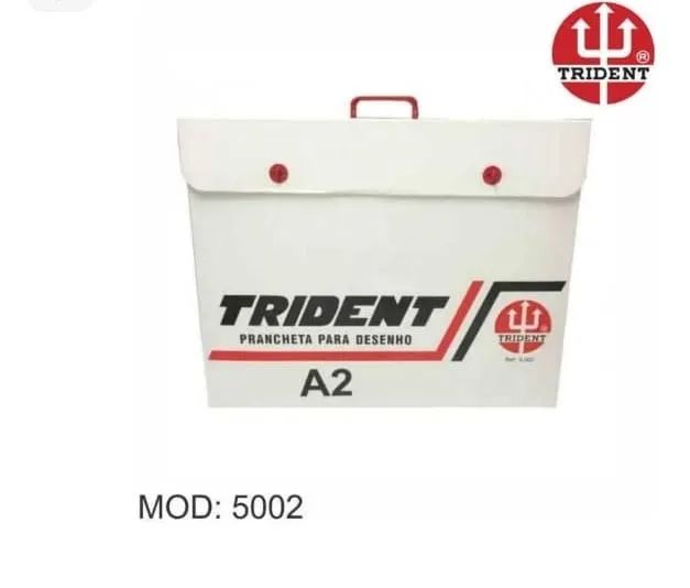 Prancheta acrílica A3 portátil c/ régua paralela A35000 Trident PT 1 UN