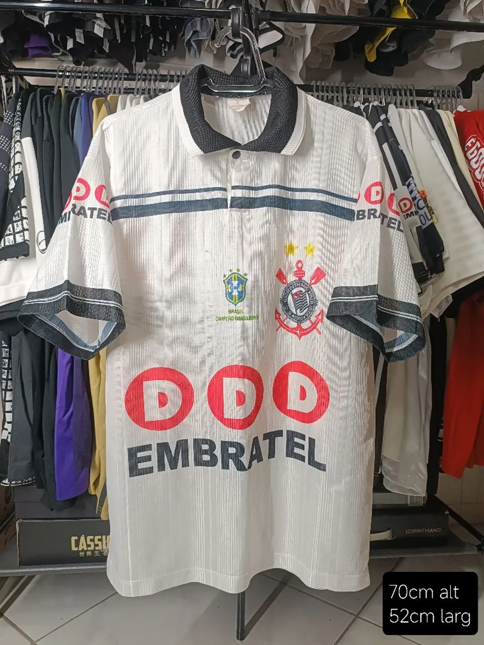 CAMISA CORINTHIANS 1999 DDD RETRÔ