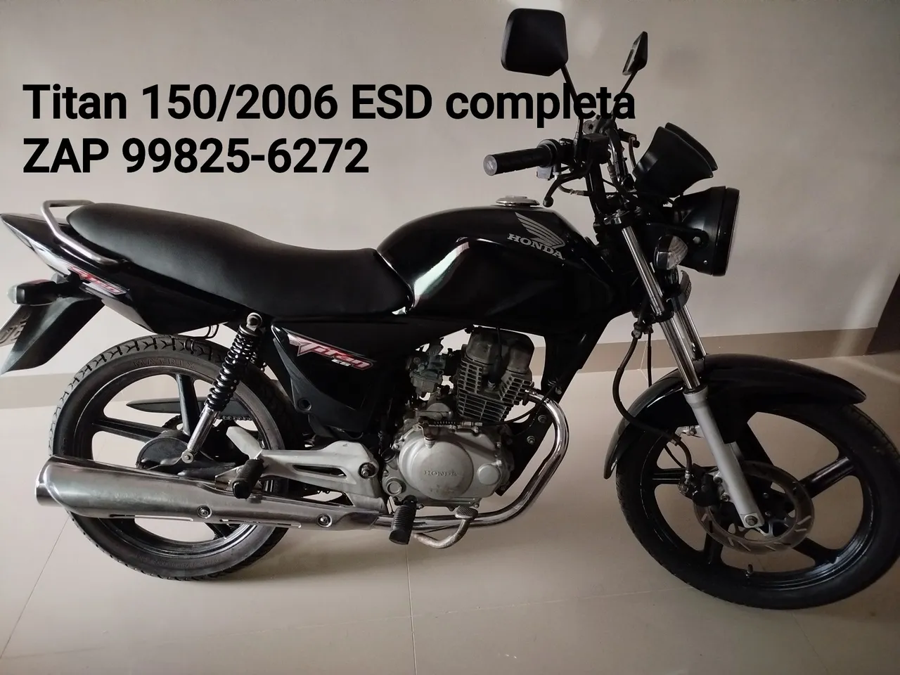 Vendo titan150/2005 ESD dos tudo pago
