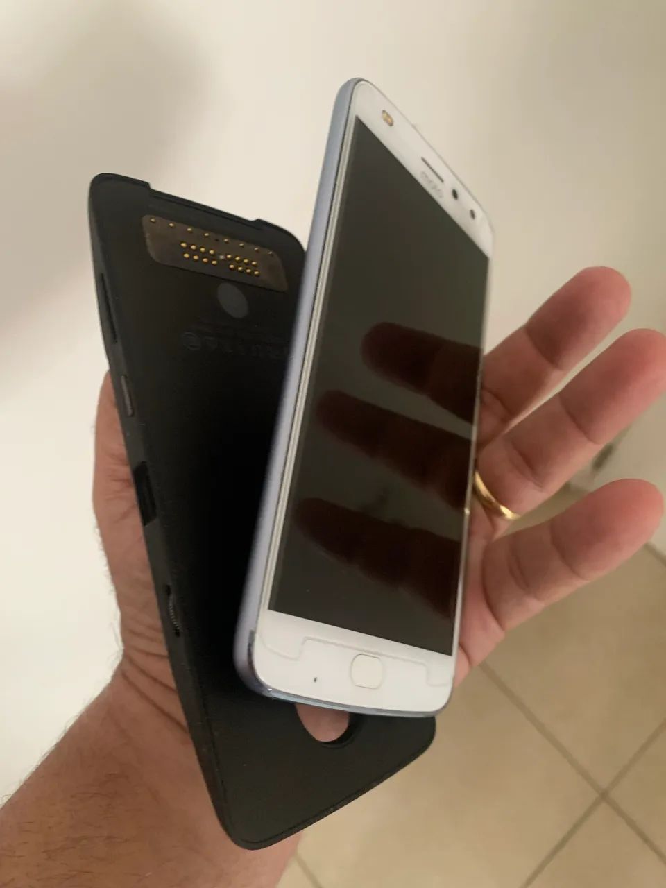 MOTO Z 2 c/ Projetor de Slides 