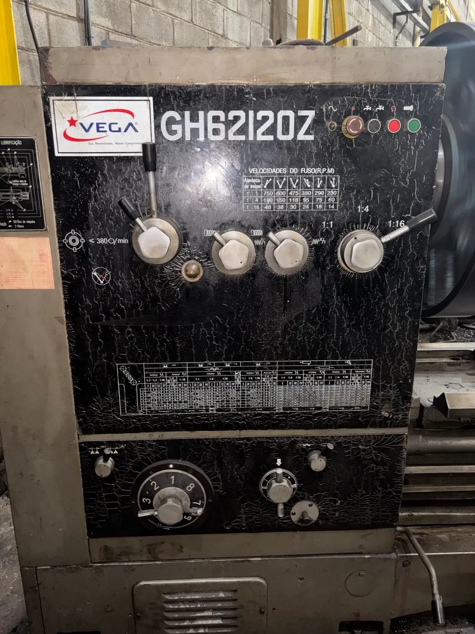 Torno mecânico 1200x2000