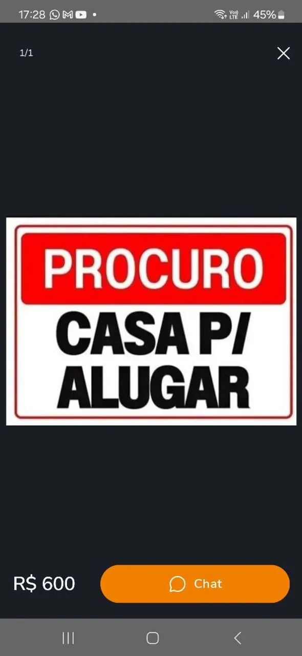 Procurando apartamento para alugar
