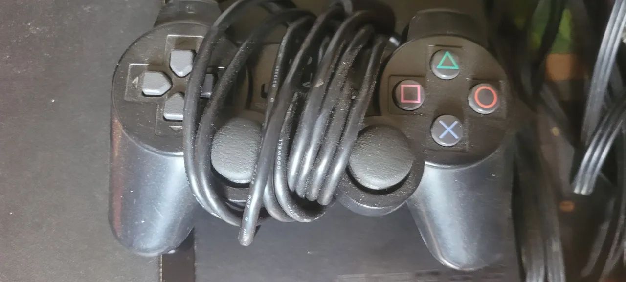Ps2, 1 controle e 1 memory card originais - Foto 3