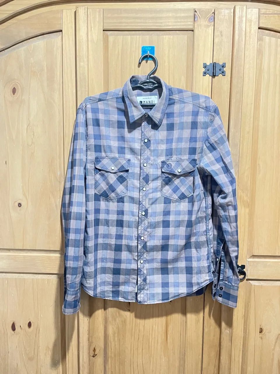 Camisa xadrez masculina