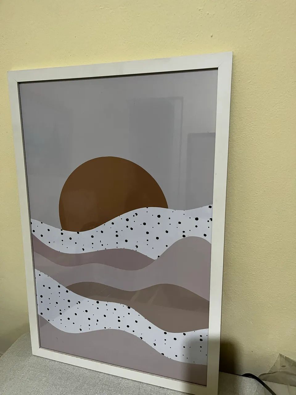 Conjunto de 3 Quadros Decorativos com Vidro - Estilo Boho Moderno - Foto 2