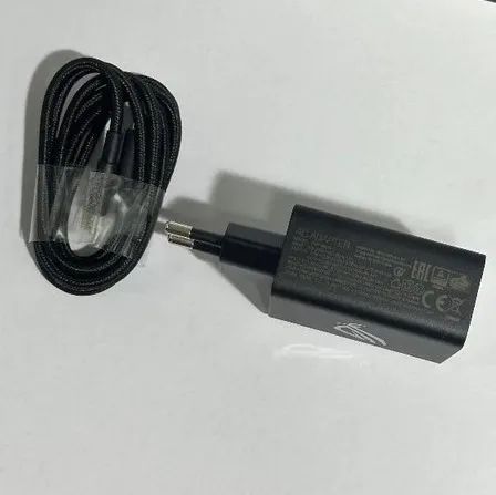 Carregador Rog Phone 6 - Preto, Completo, Original - Foto 2