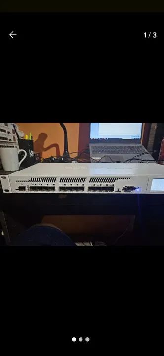 Mikrotik Cloud Core Router Ccr1016-12s-1s  Usada - Foto 3