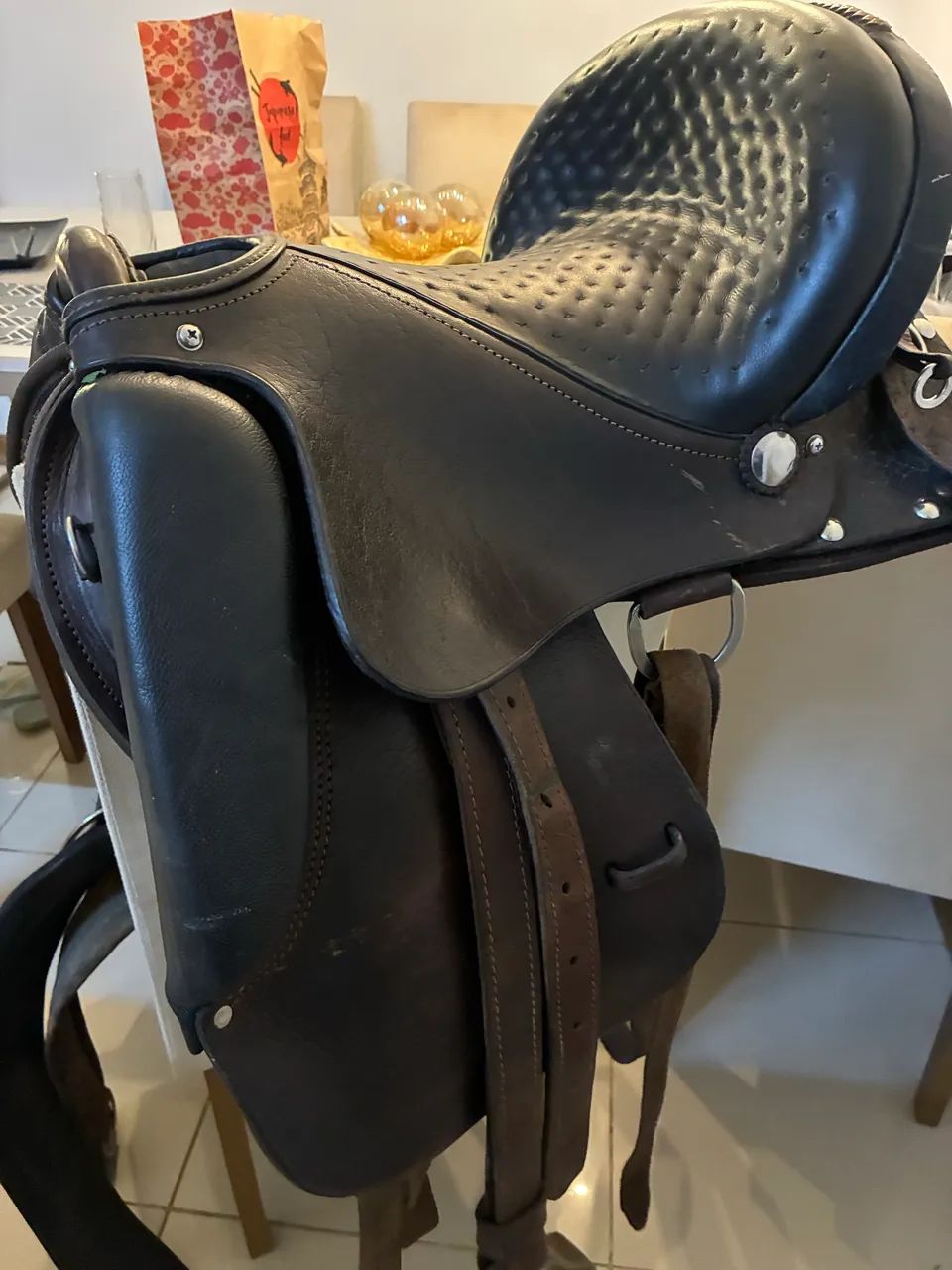 Vendo sela usada poucas vezes - Foto 3