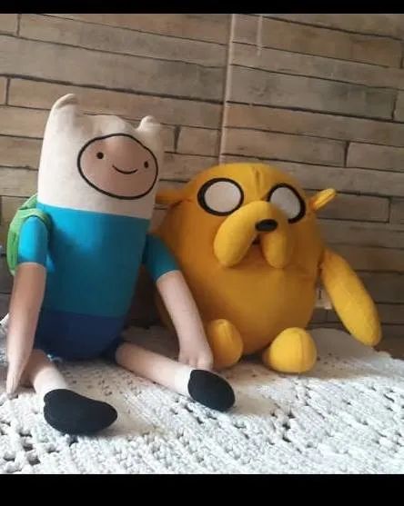 BONECOS JACK E FINN DA HORA DA AVENTURA  - Foto 2