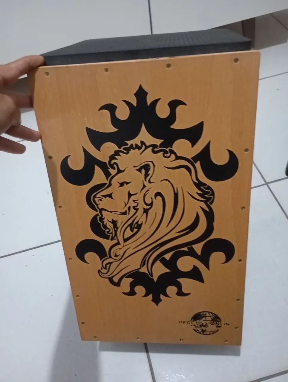 Cajon elétrico percussionline master profissional line - Foto 2