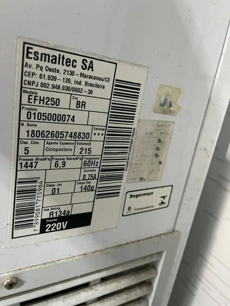 Freezer Esmaltec Frost Free 215l - Foto 3