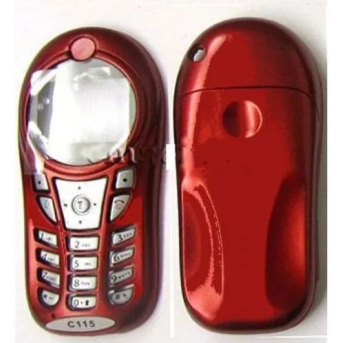 Carcaça Motorola C115 Vermelha