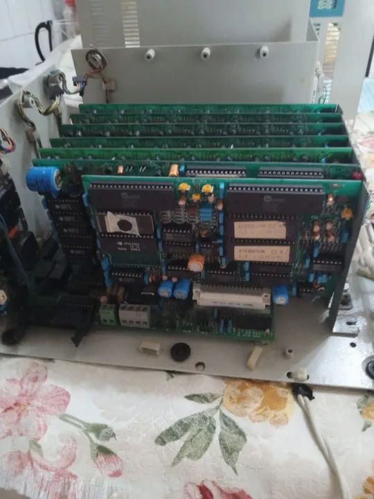 Central telefônica de pabx iintelbrais modelo 1040 Scope,c/ placa atendimento automático. - Foto 6