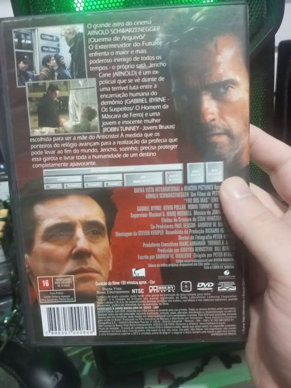 DVD - Fim dos Dias - Arnold Schwarzenegger - Foto 2