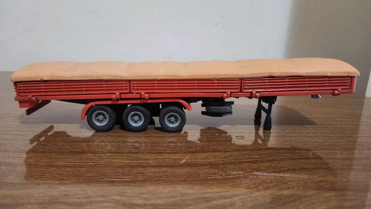 Miniatura Carrinho Carreta Carroceria Carga Seca Arpra Anos 80