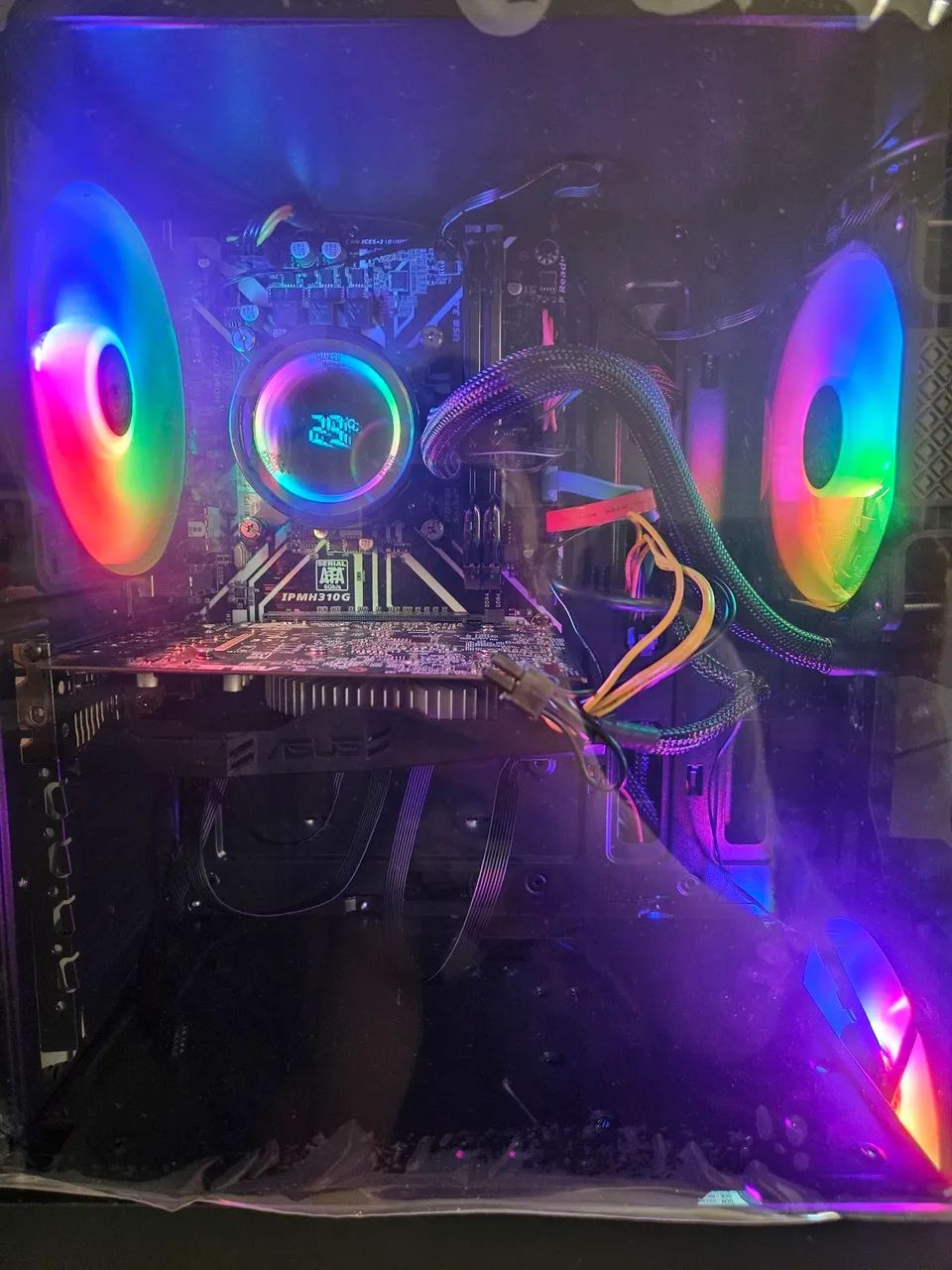 PC Gamer RGB com Gabinete de Vidro Temperado - Foto 4