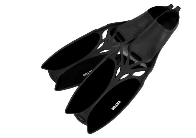 Kit nadadeira e snorkel cetus 41-42