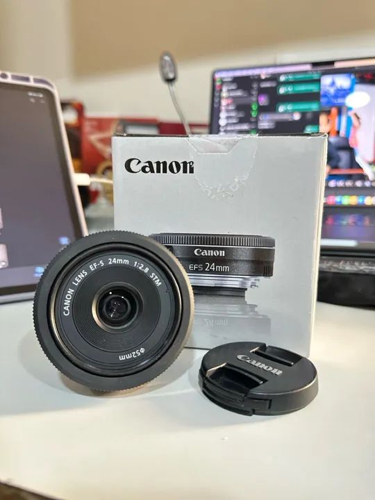 Lente Canon EFS 24mm - Foto 2
