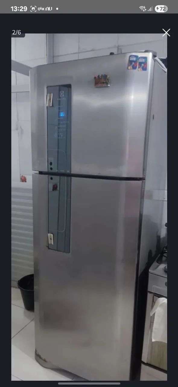 Geladeira Electrolux Frost Free DF52X