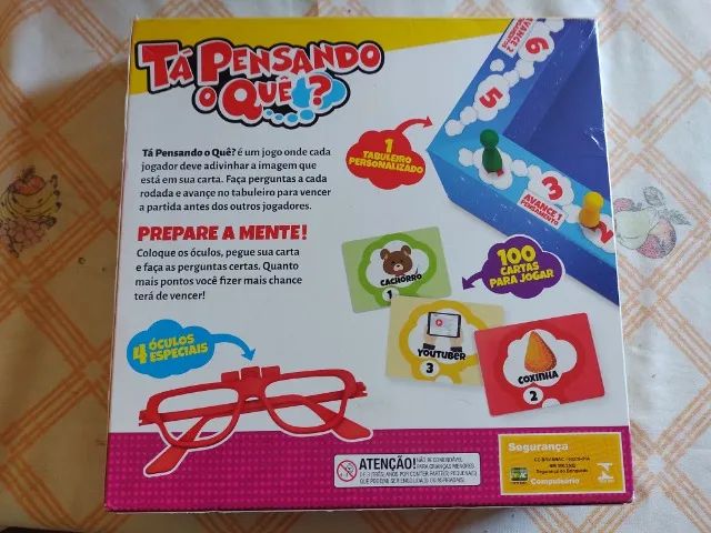 Jogo Tá Pensando o Que - Brinquedo da Copag - Foto 2