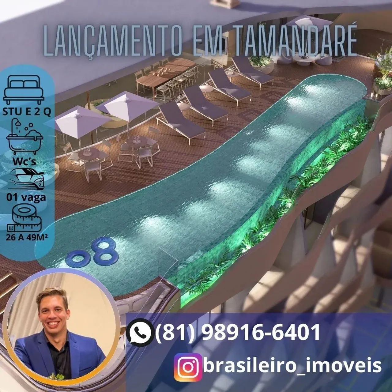 Oportunidade de Investimento em Tamandaré/50m do Mar/Não perca/São poucas unidades - Foto 5