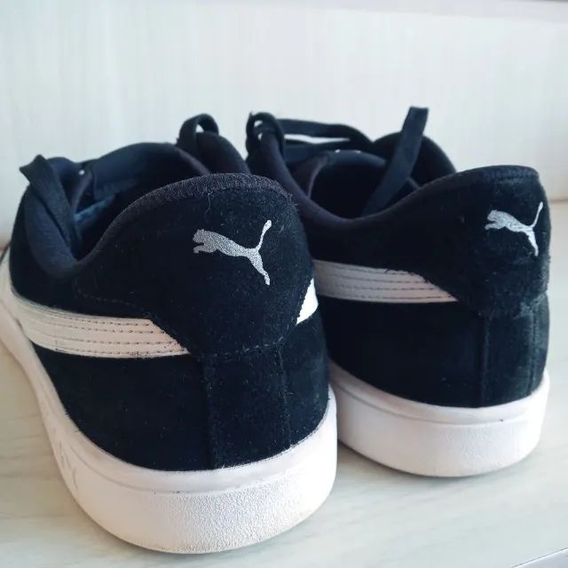 Tênis Puma Smash V2 o Clássico  todo   Original pouco uso  número 41   Calçado em ótimo es - Foto 4
