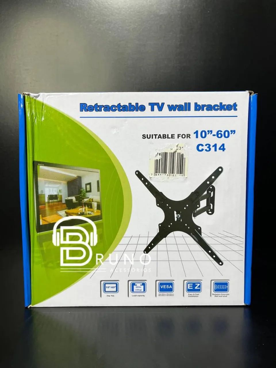 Suporte de Parede Retrátil para TV 10-60 polegadas C314