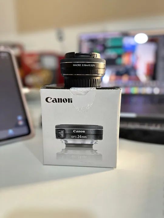 Lente Canon EFS 24mm - Foto 4